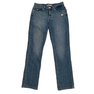 LEVIS Classic Straight Leg High Waist Jean